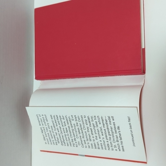 Mary Higgins Clark Silent Night Hardback Book Large Print 1995 Novel - Picture 3 of 6